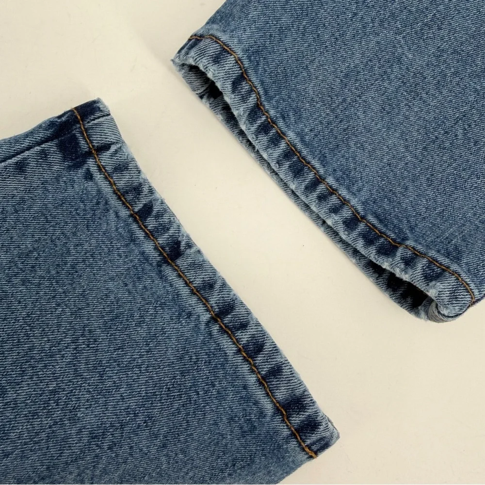 Levi’s Jeans Men’s 36x30 Blue Denim 514 Straight Fit Cotton Blend READ